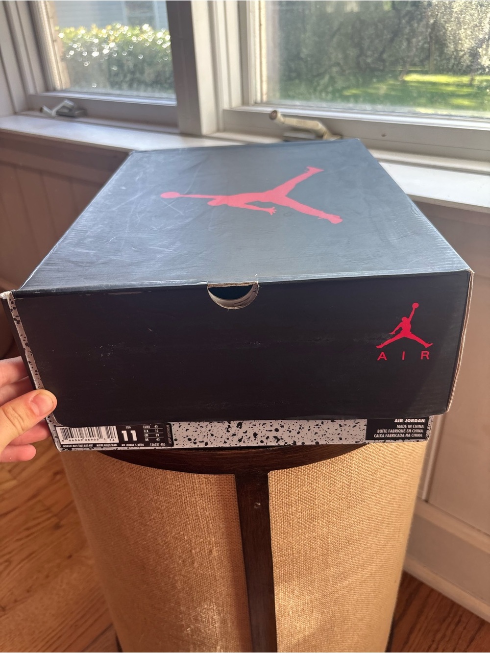 Air Jordan 5 Retro Pre-Grape Size 11 used 2015 Pre Grape with Box - Picture 10 of 10